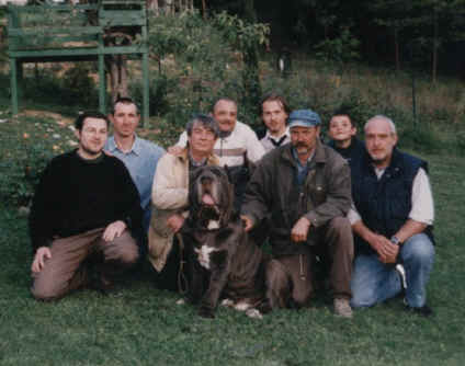 Gruppo Fossombrone con gli amici francesi