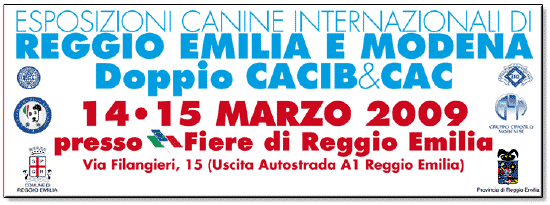 cacib Reggio Emilia 2009