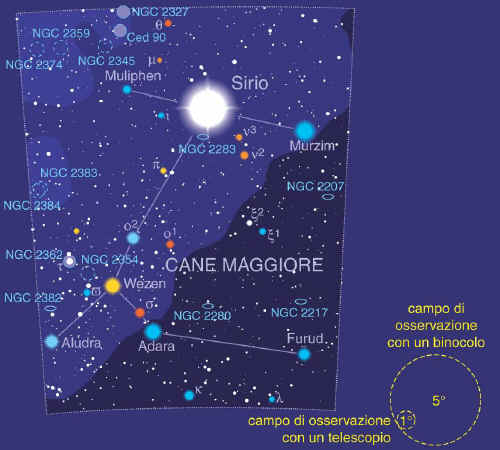 mappa stellare