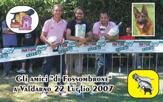 gruppo Fossombrone a Valdarno 2007