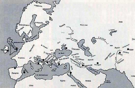 cartina geografica del molosso