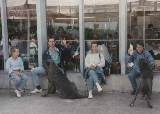 Esposizione canina di Evian - Francia - 1993