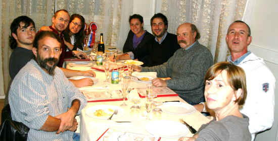 cena per festeggiare i titoli europei - 15 ottobre 2010